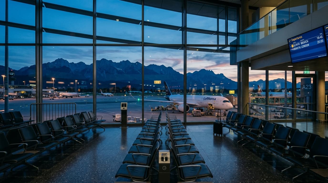 Medical Visa Airport Terminal View